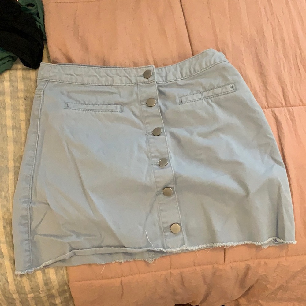 jean skirt